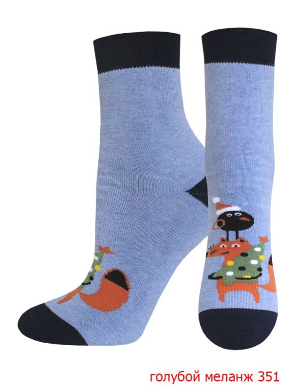 Socks for children 14s3060 (terry inside)