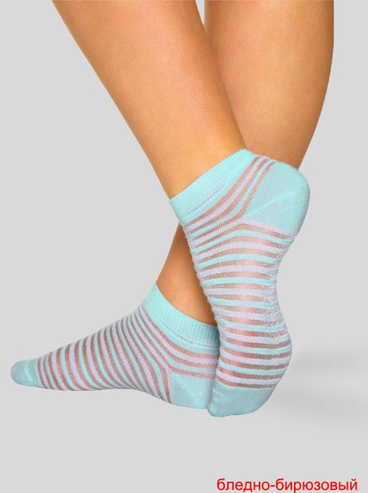 Women's socks Active 17s-71sp (short, lurex)