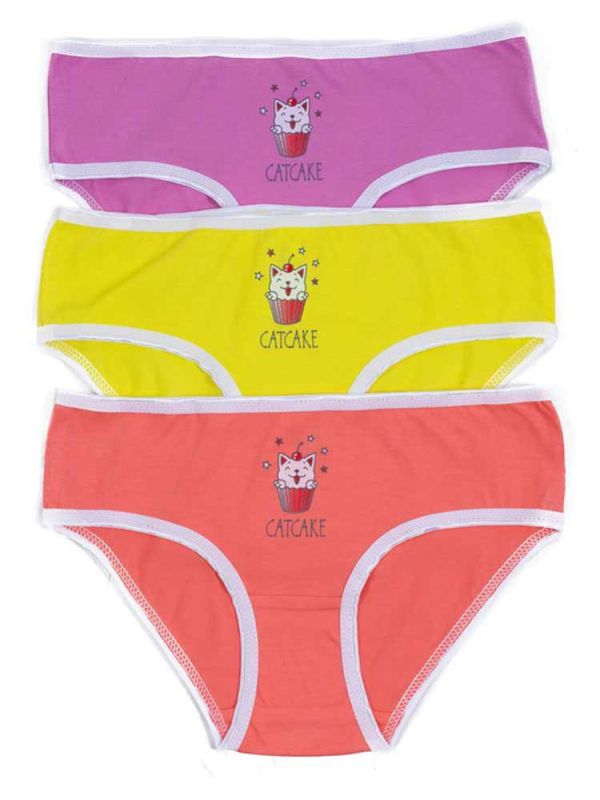 Panties for girl K249-7373 (3pcs in a pack)