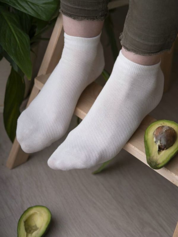 Women's Avocado Socks (6 pairs per pack)