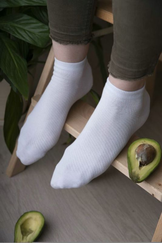 Women's Avocado Socks (6 pairs per pack)