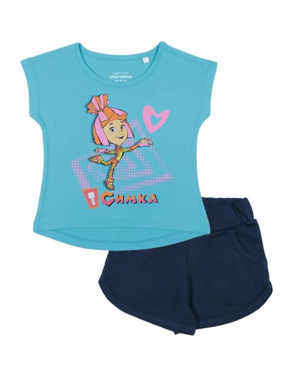 Set for girl (sweatshirt + shorts) CAK9798