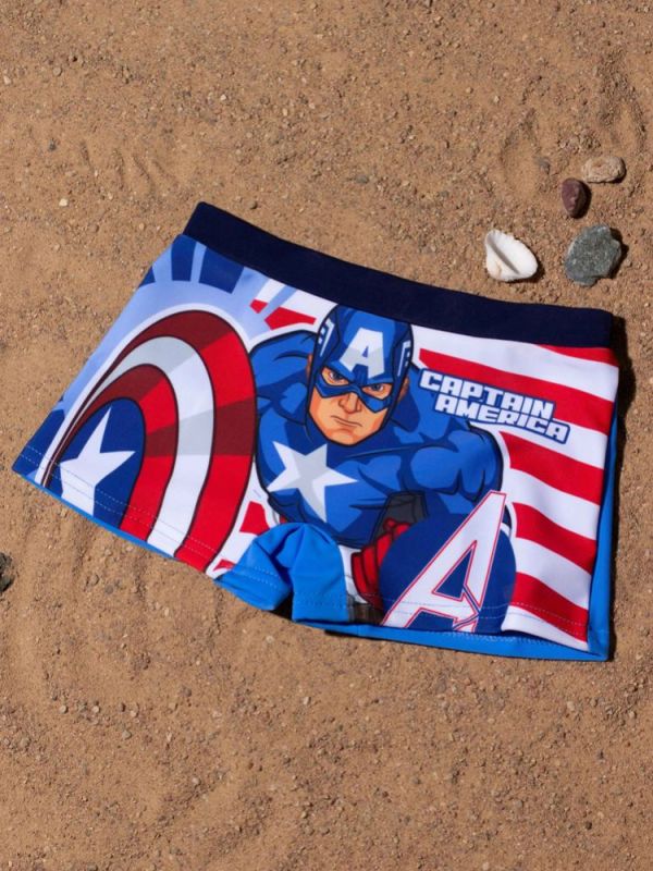 Swimwear for boy Captain America