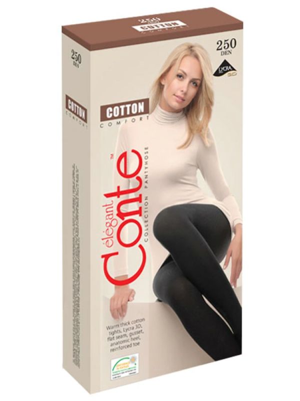 Women's tights COTTON 250 den