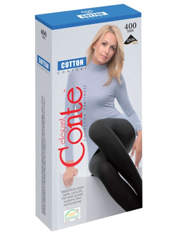 Women's tights COTTON 400 den