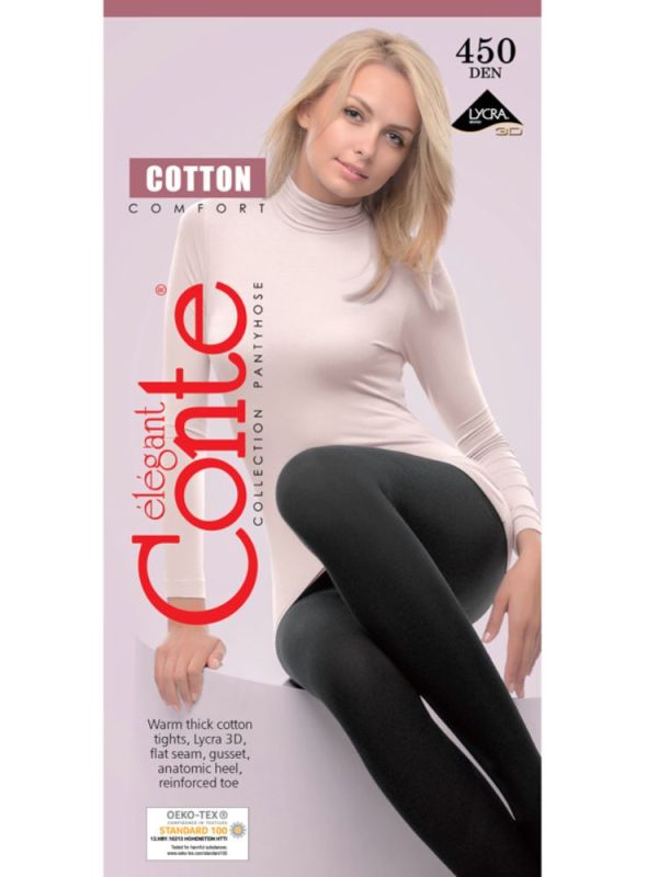 Women's tights COTTON 450 den