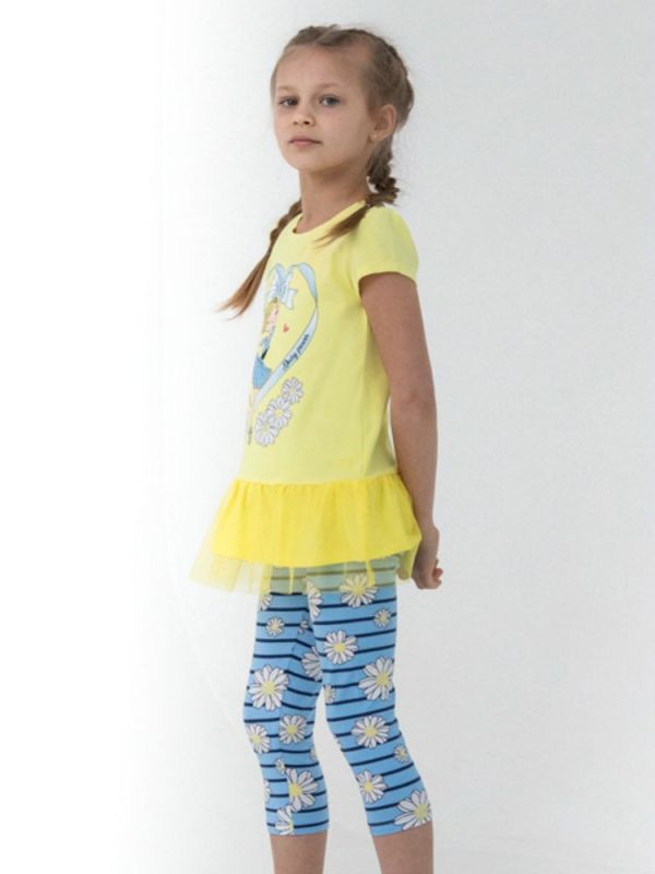 Set for girl (tunic+bridges) CSKG 90089