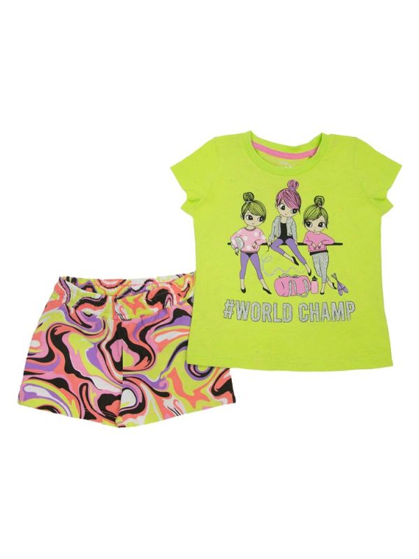 Set for girl (sweatshirt+shorts) CSKG90100