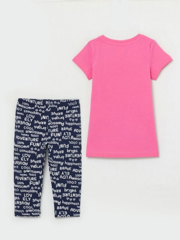 Set for girl (sweatshirt+bridges) CWKG90069