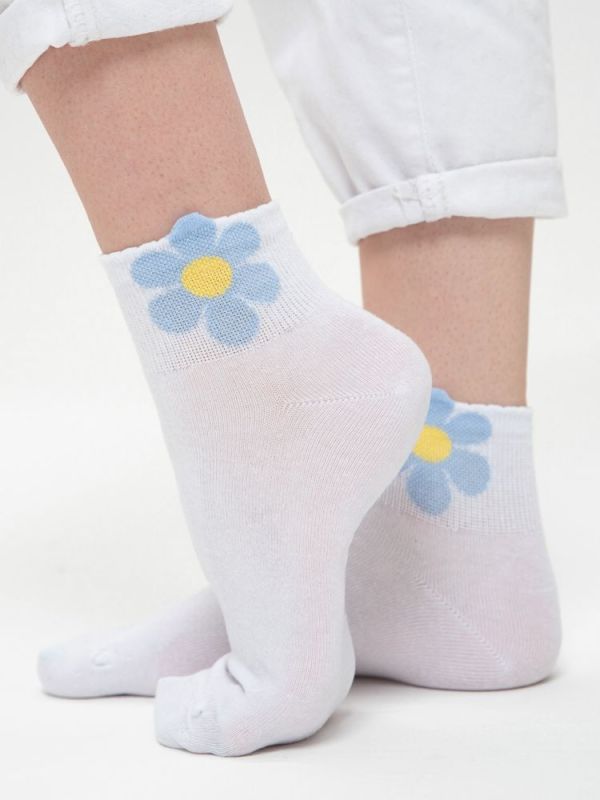 Women's socks Daisy (3 pairs in a pack)