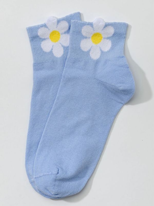 Women's socks Daisy (3 pairs in a pack)