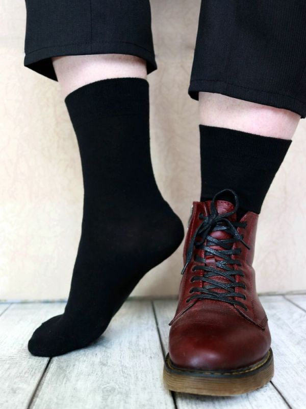 Men's Raven Socks (6 pairs per pack)