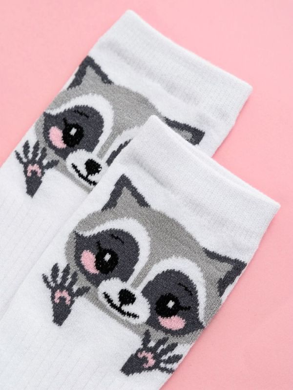 Children's socks Raccoon