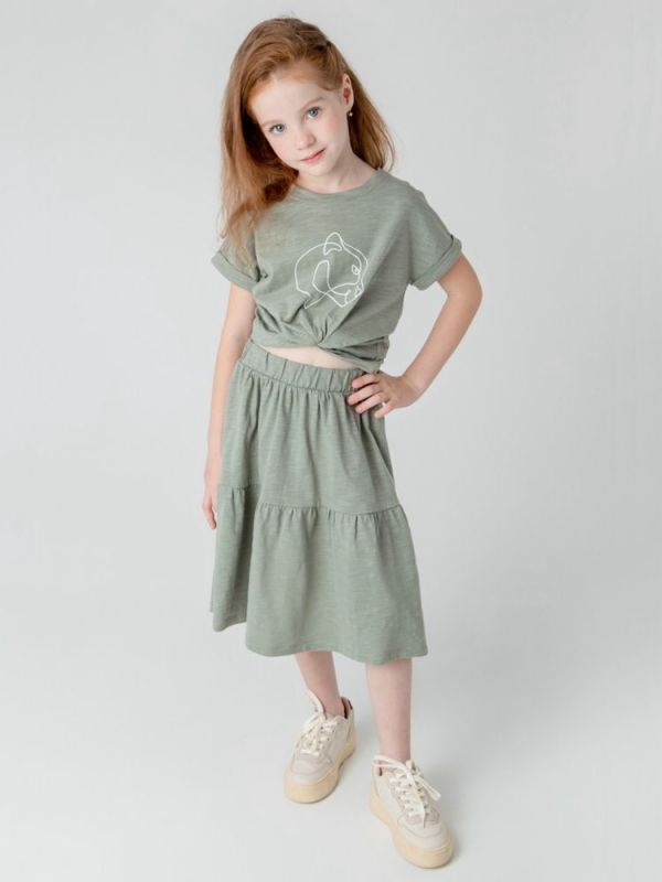 Skirt for girl KR 7131k371