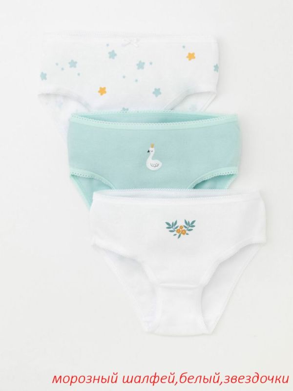 Panties for girl K1931-3 (3pcs in a pack)