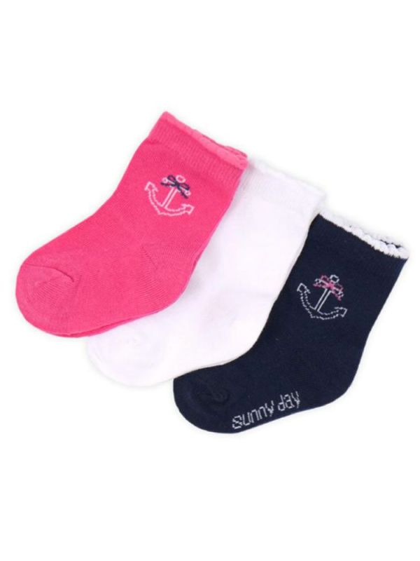 Socks for children K9516/6 (3 pairs in a pack)