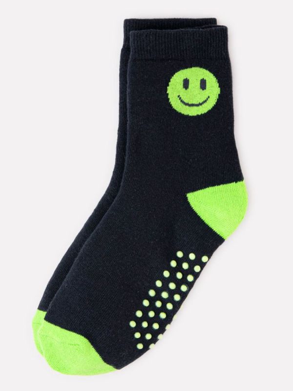 Children's socks K9587/4 (terry, stopper)