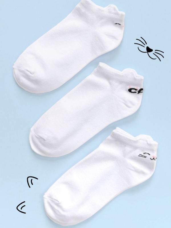 Women's Socks Cat (3 pairs in a pack)