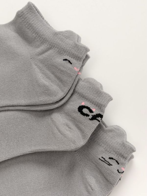 Women's Socks Cat (3 pairs in a pack)