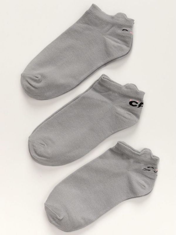 Women's Socks Cat (3 pairs in a pack)