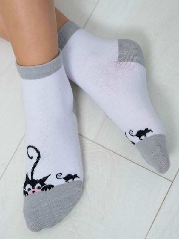 Socks for children Cats and Mice (3 pairs in a pack)