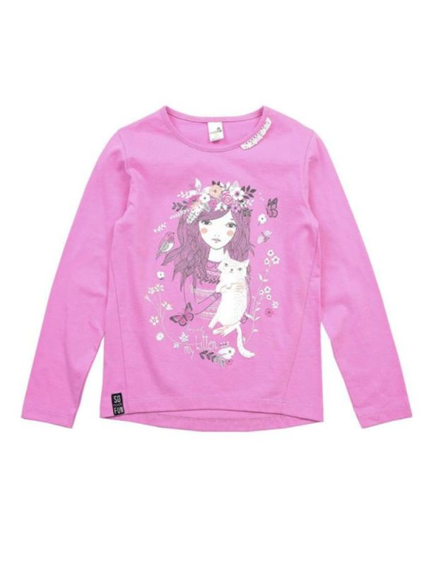 Sweater for a girl KR300318k131