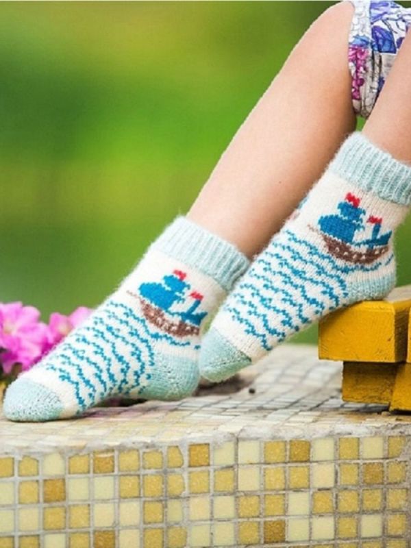 Children's socks N6R16-1