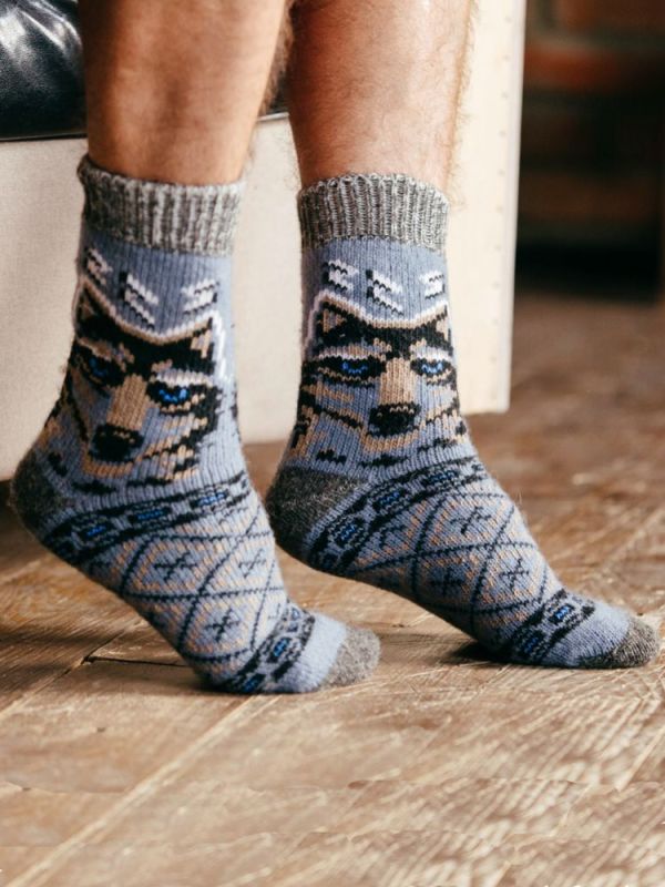 Men's socks N6R177-1