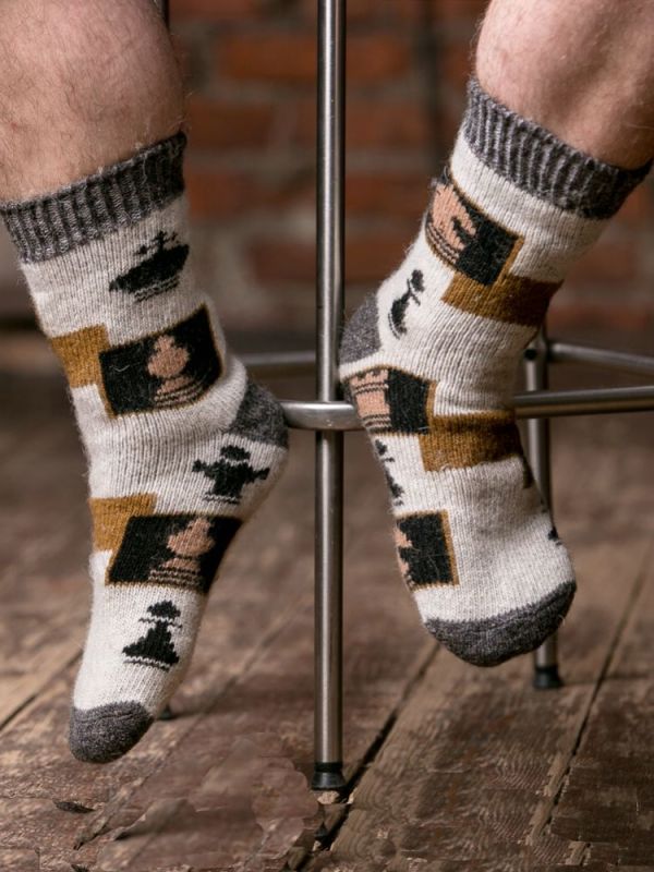 Men's socks N6R90-1