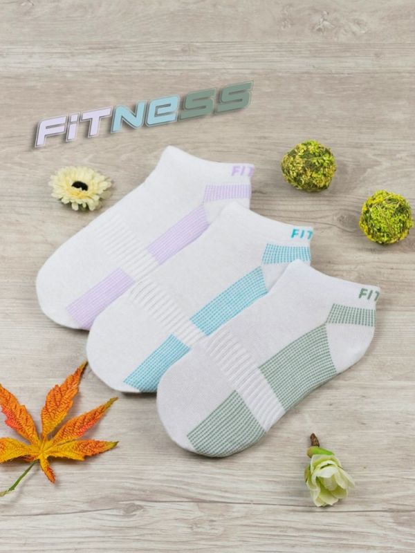 Women's Pilates Socks (6 pairs per pack)