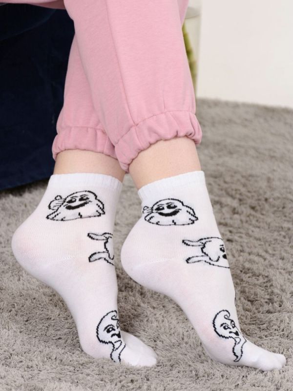 Socks for children Ghost (3 pairs in a pack)