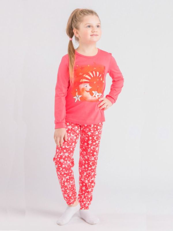 Pajamas for girl(sweatshirt+pants) R200855