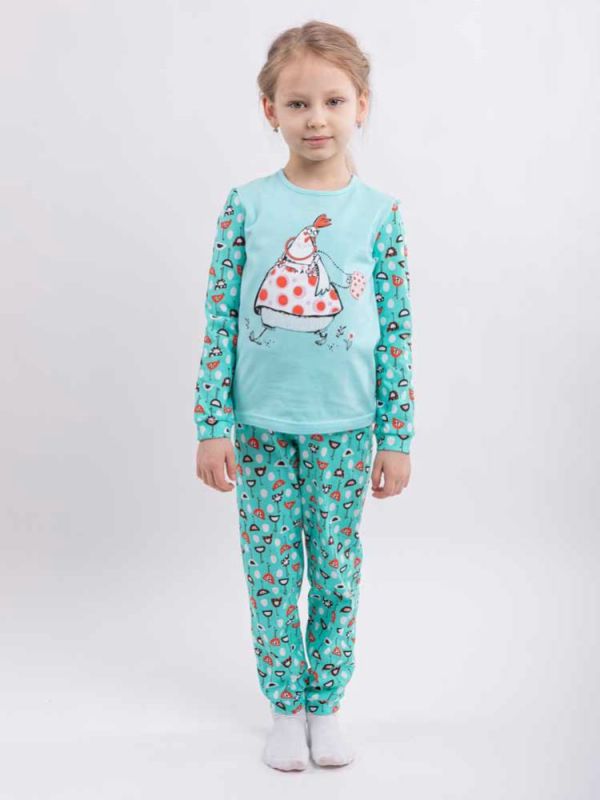 Pajamas for girl (fuf.+ pants pizh.) P202754