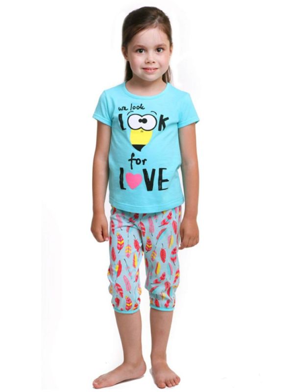 Pajamas for a girl (fuf.+ pants pizh.) R208678