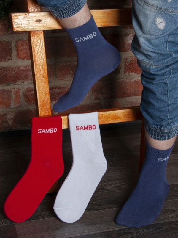 Men's Sambo socks (6 pairs per pack)