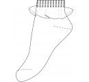 Children's dance socks CH-12