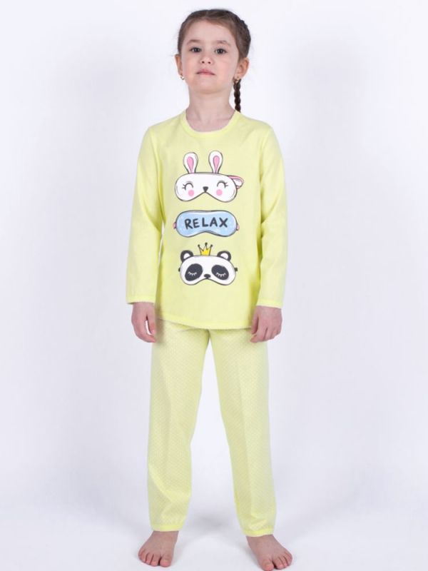 Pajamas for girl (sweatshirt+pants) B204501