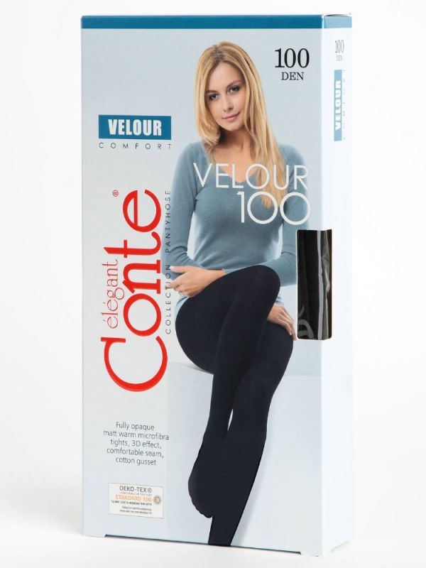 Women's tights VELOUR TOP 100 den