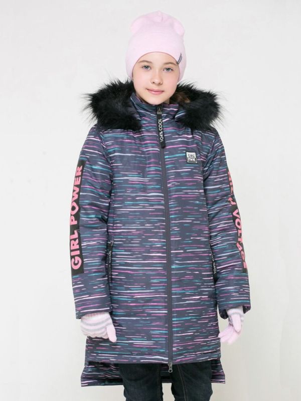 Coat for girl VK38048/n1 winter