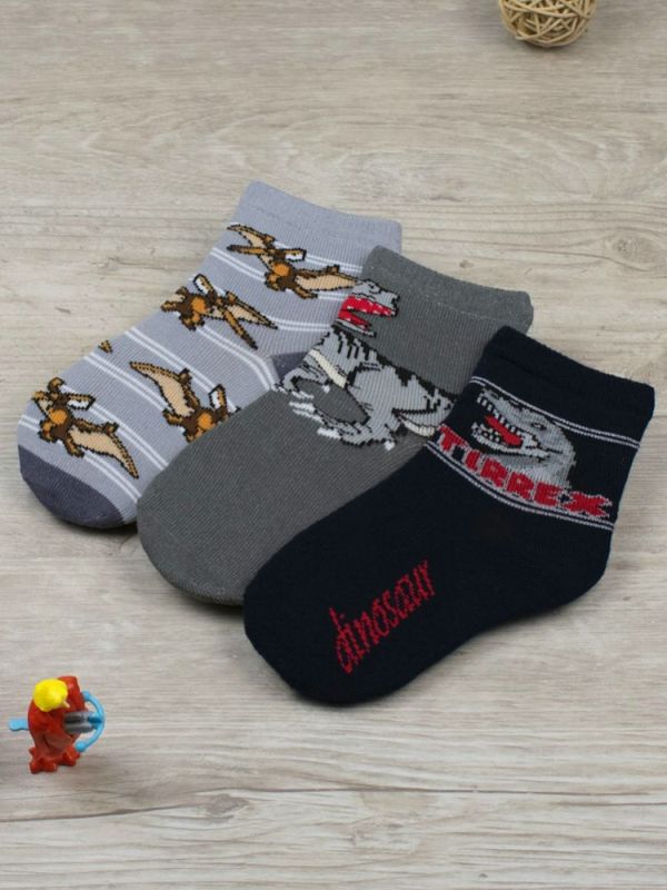 Socks children's socks Lizard (3 pairs in a pack)